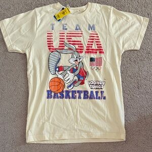 Tillys Looney Tunes Team USA Shirt kids large